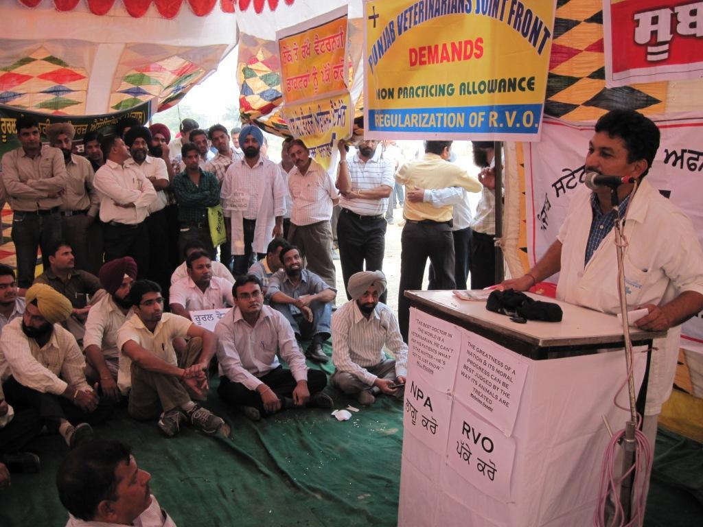 Muktsar Dharna 18.10.2010