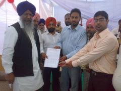 MEMORANDUM TO A.H. MINISTER G. S. RANIKE