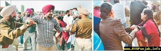 bathinda dharna 24-11-2010 - jag bani.JPG